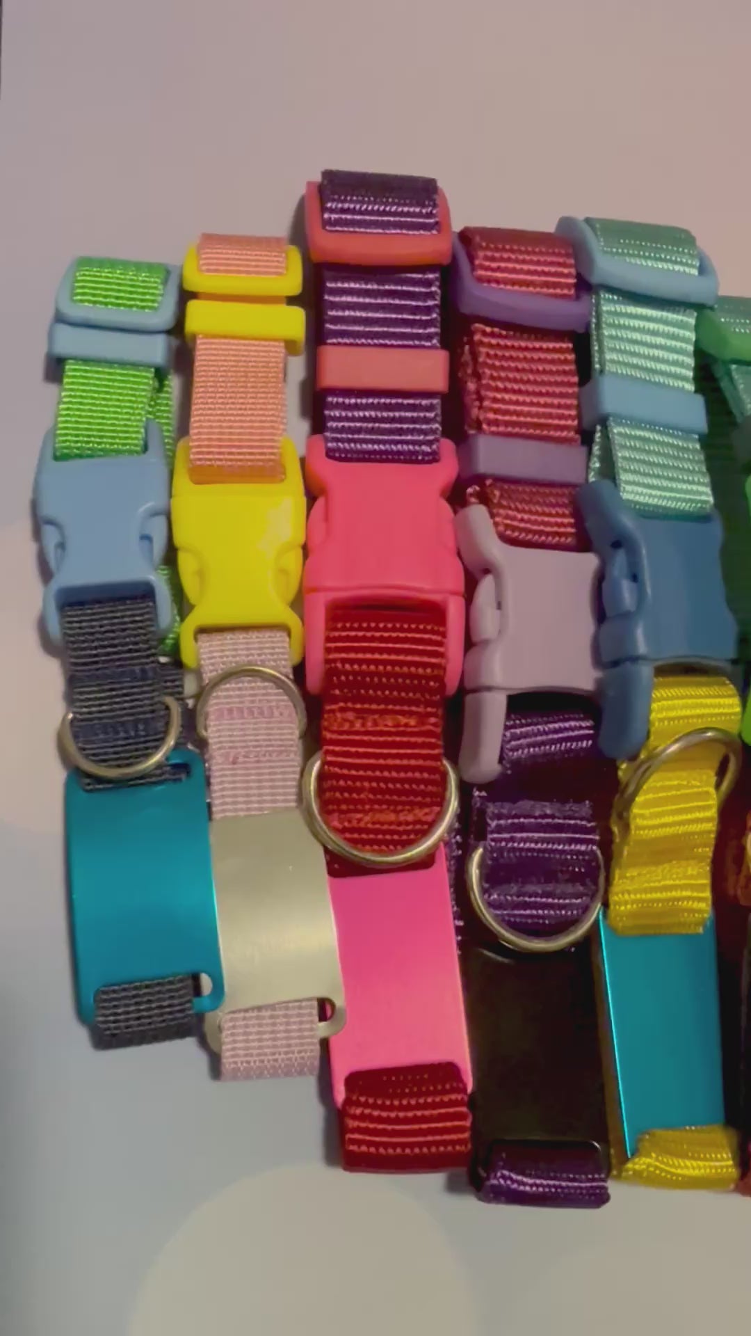 Quick-release safety collar or breakaway collar for dogs with personalization included!