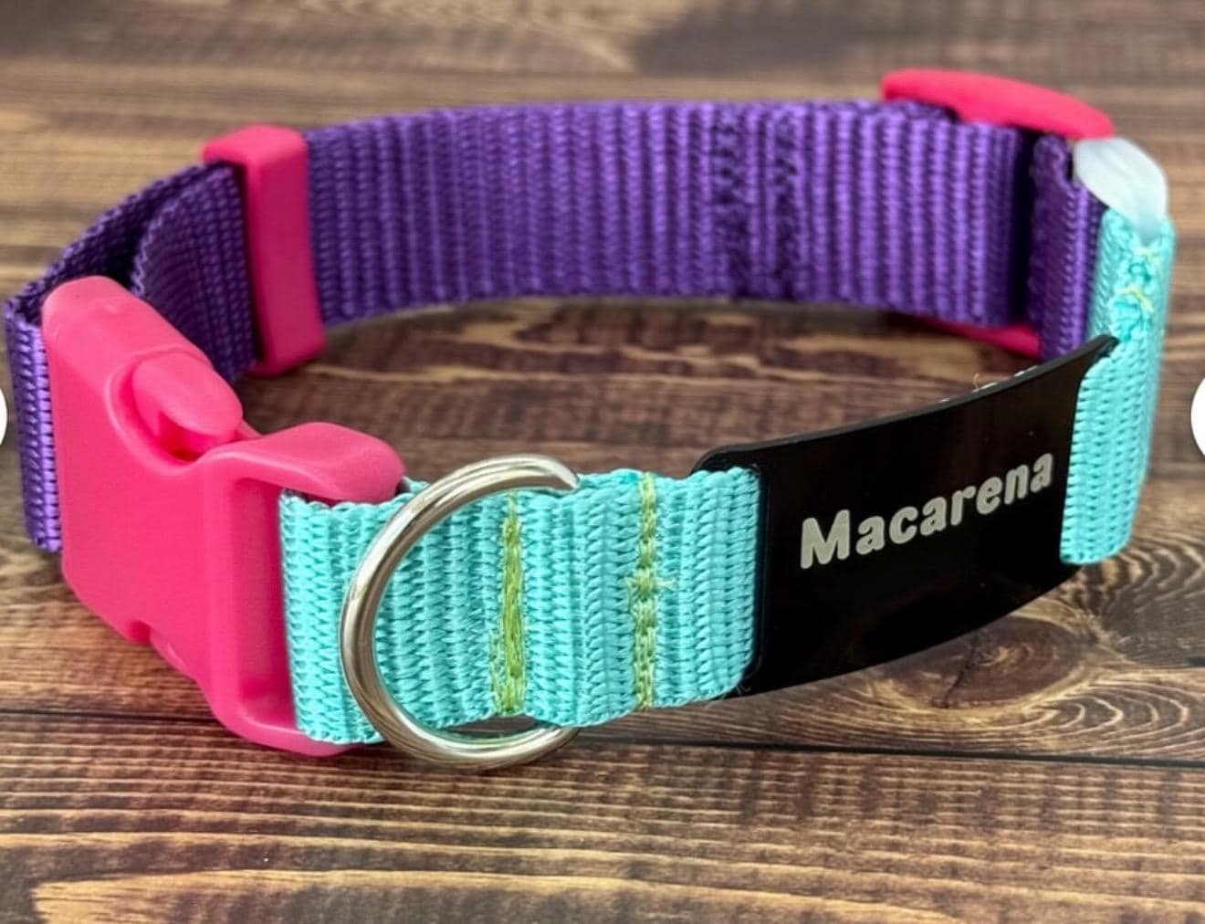 Quick-release safety collar or breakaway collar for dogs with personalization included!